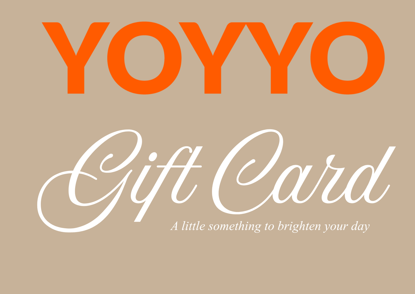 YOYYO GROUP Hediye Kartı