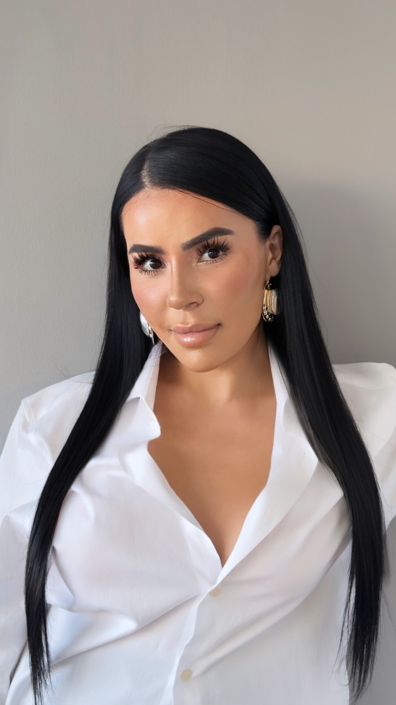 Vintage Barok İnci Detaylı Altın Kaplama Küpe - Büyük Boy Şık Küpe