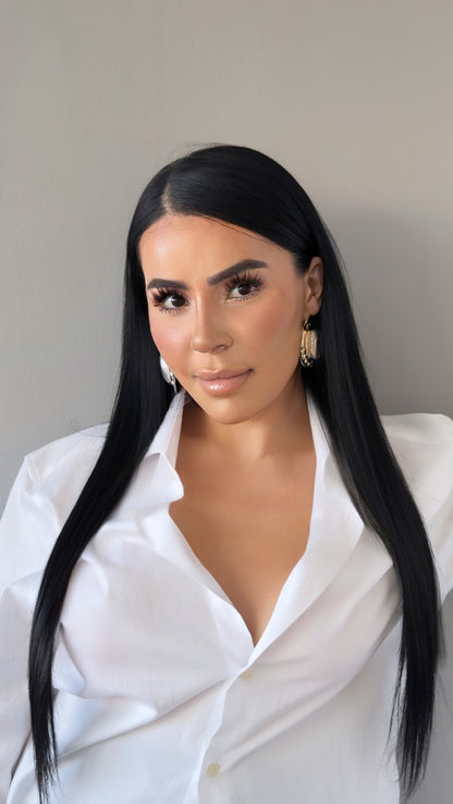 Vintage Barok İnci Detaylı Altın Kaplama Küpe - Büyük Boy Şık Küpe