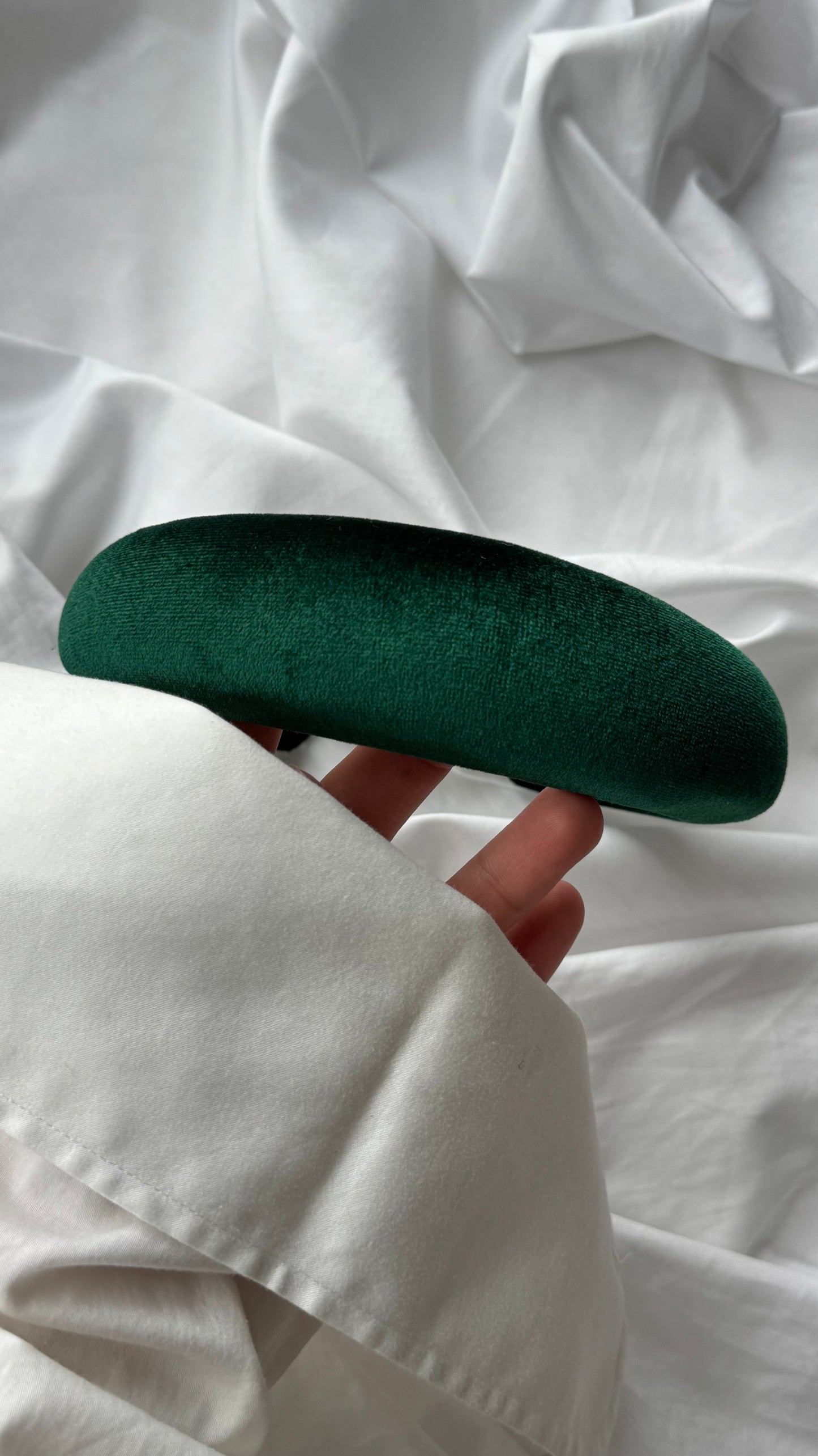 Pofuduk Saten Taç - Hacimli Puffy Model Lüks Saç Aksesuarı