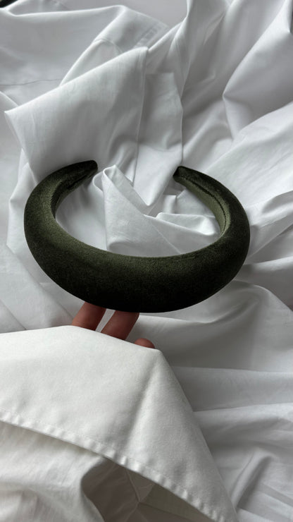 Pofuduk Saten Taç - Hacimli Puffy Model Lüks Saç Aksesuarı