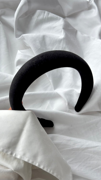 Pofuduk Saten Taç - Hacimli Puffy Model Lüks Saç Aksesuarı