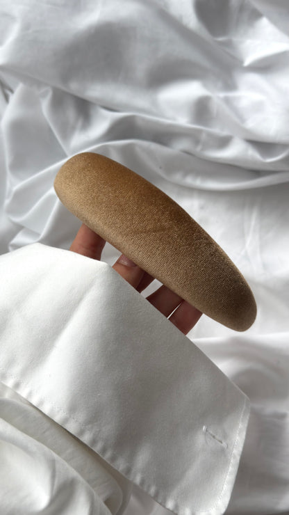 Pofuduk Saten Taç - Hacimli Puffy Model Lüks Saç Aksesuarı