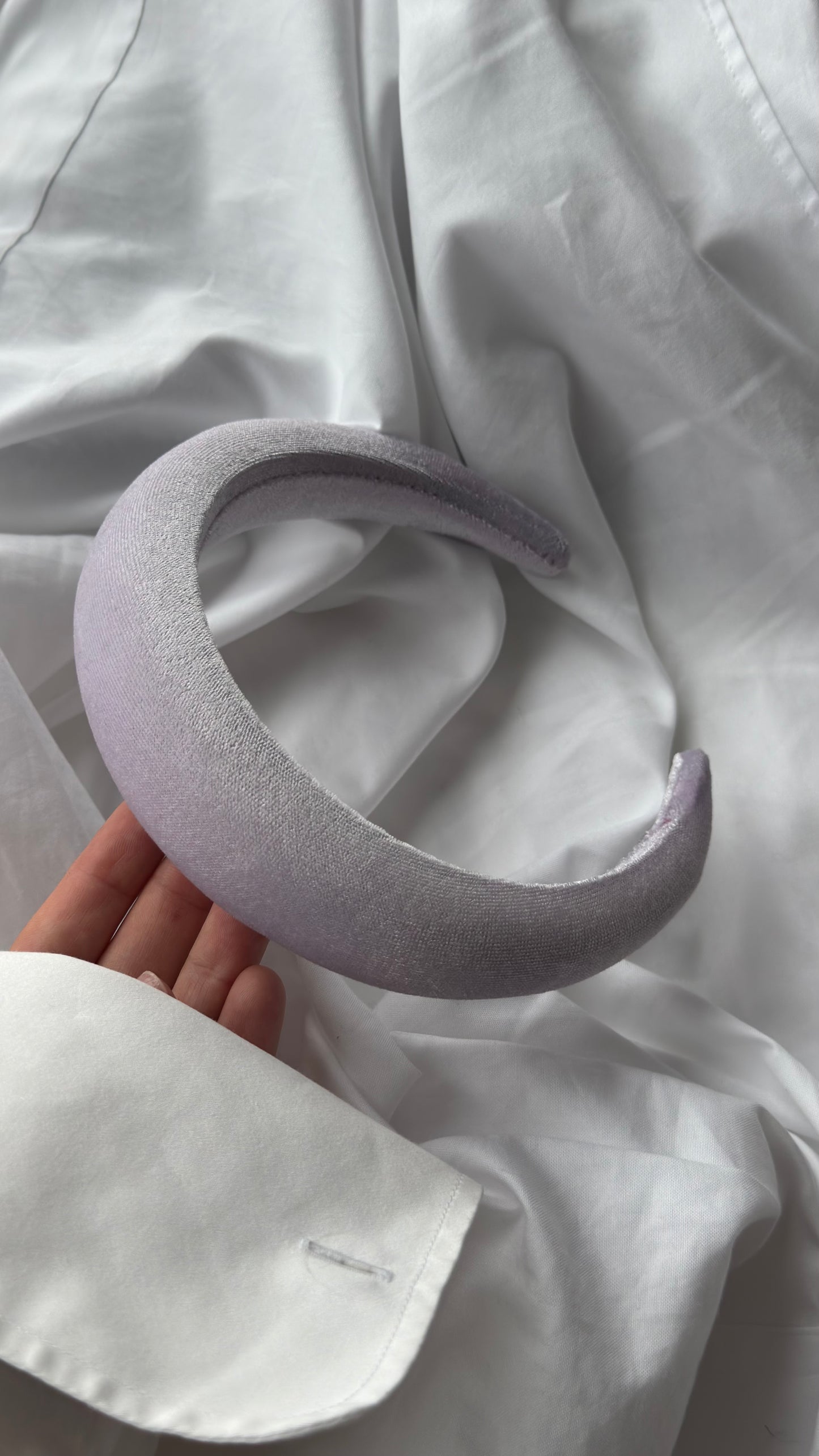 Pofuduk Saten Taç - Hacimli Puffy Model Lüks Saç Aksesuarı