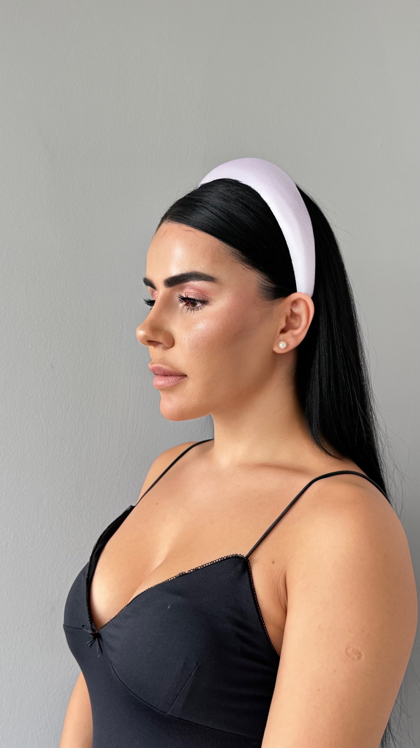 Pofuduk Saten Taç - Hacimli Puffy Model Lüks Saç Aksesuarı