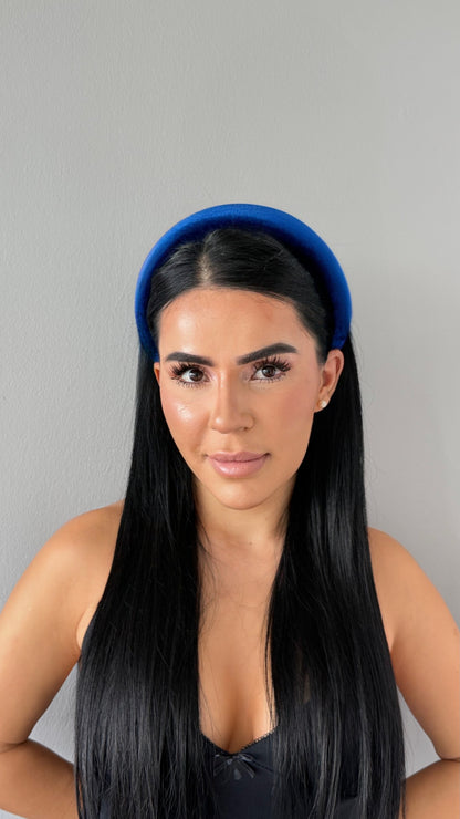 Pofuduk Saten Taç - Hacimli Puffy Model Lüks Saç Aksesuarı