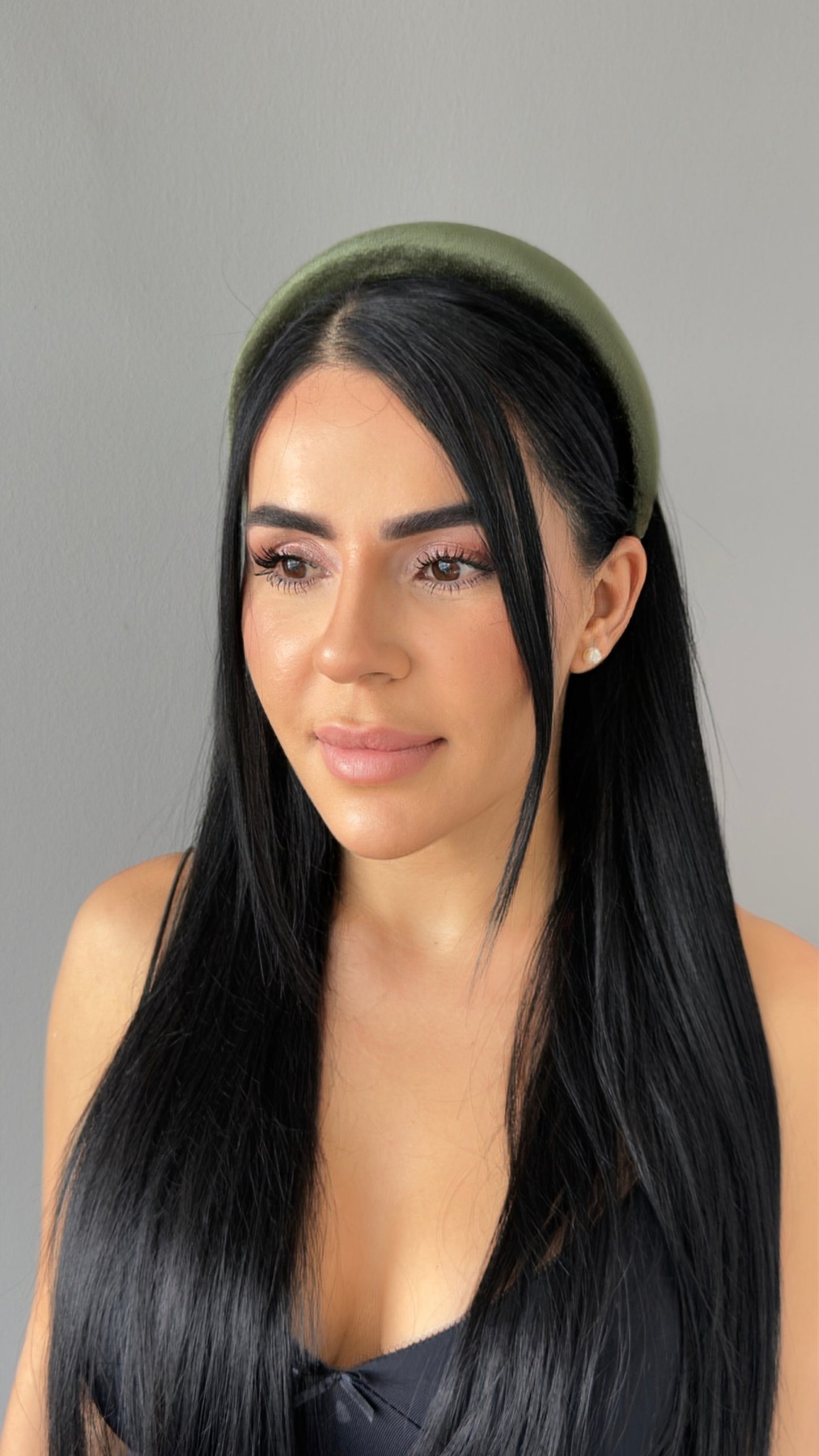 Pofuduk Saten Taç - Hacimli Puffy Model Lüks Saç Aksesuarı