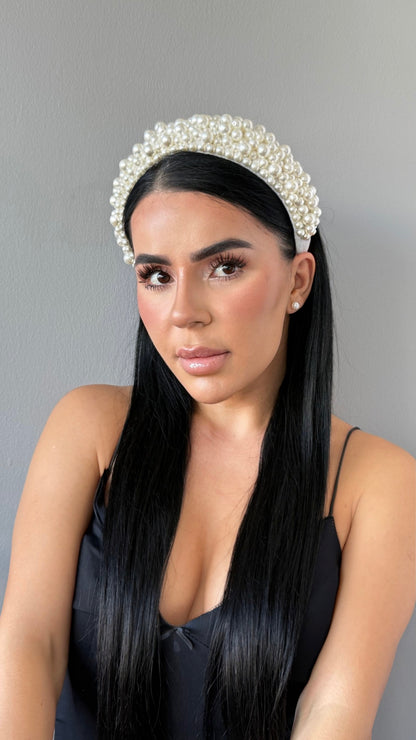 Kadın İncili Saç Tacı