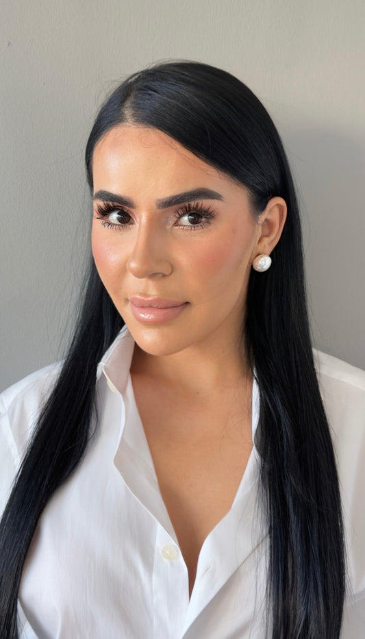 Büyük Boy İnci Küpe