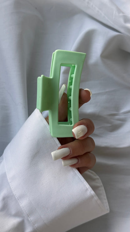 Dikdörtgen Pencere Tasarımlı Mandallı Toka