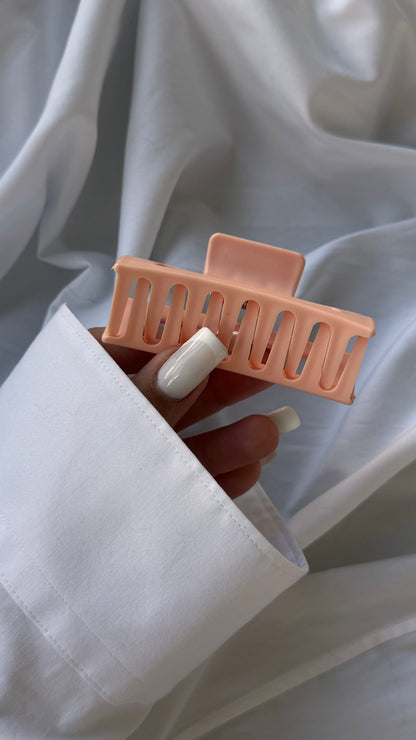 Dikdörtgen Pencere Tasarımlı Mandallı Toka