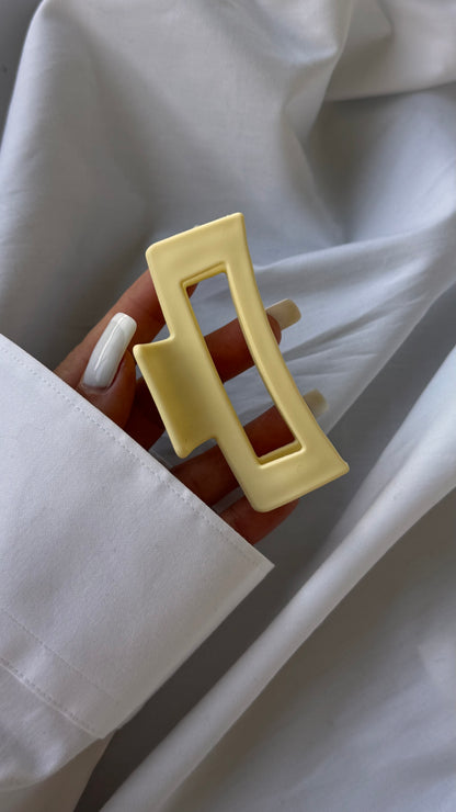 Dikdörtgen Pencere Tasarımlı Mandallı Toka