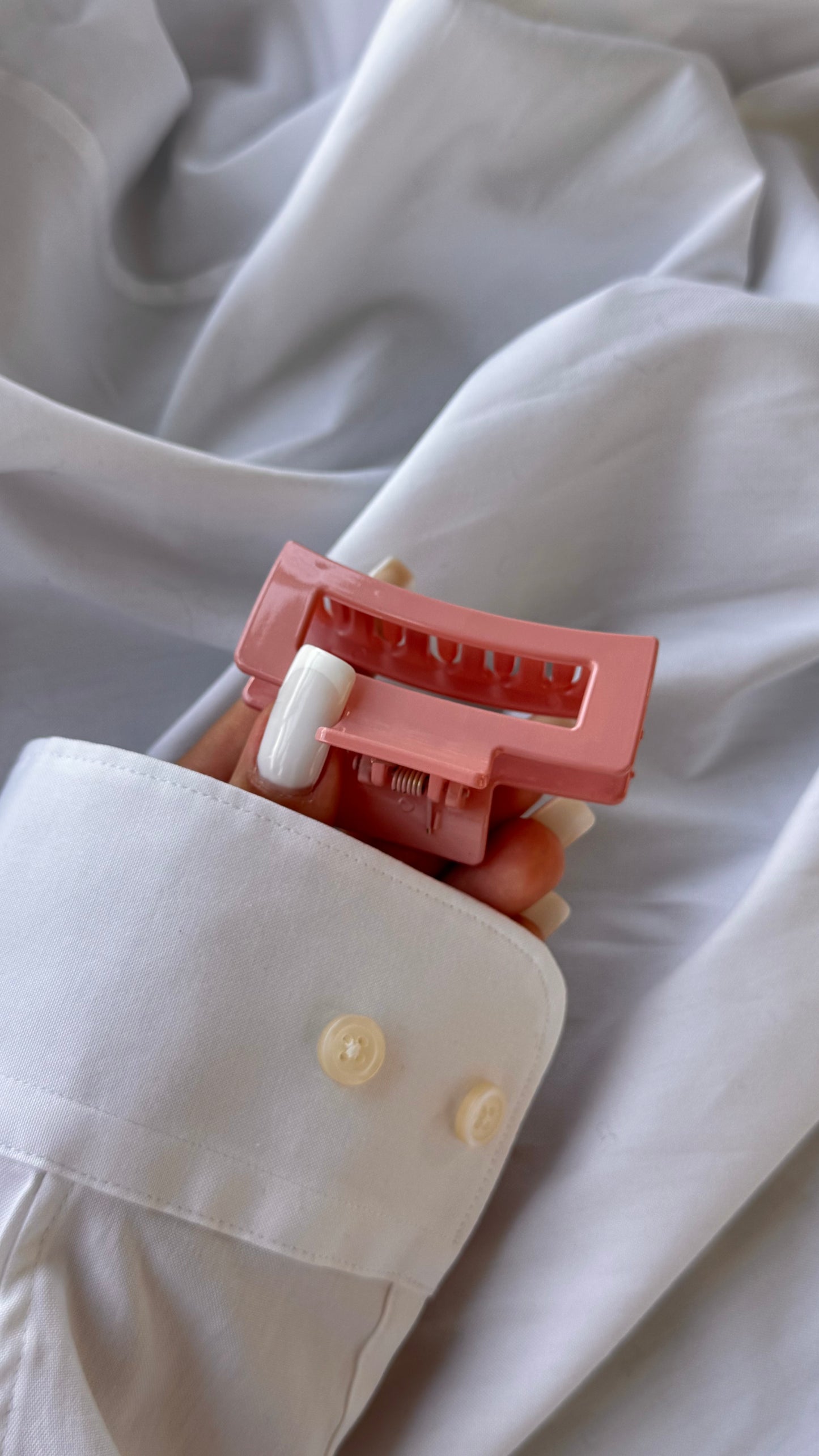 Dikdörtgen Pencere Tasarımlı Mandallı Toka