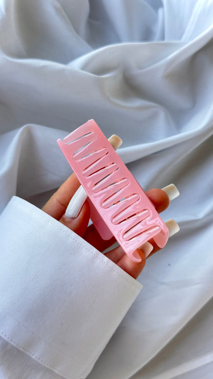 Dikdörtgen Pencere Tasarımlı Mandallı Toka