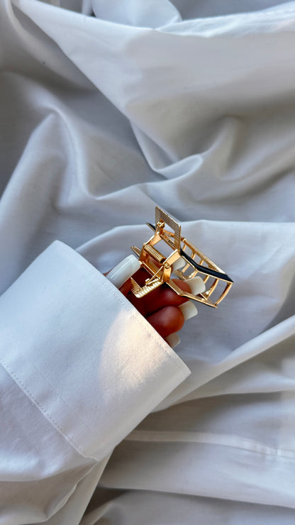 Gold Metal Mandallı Toka