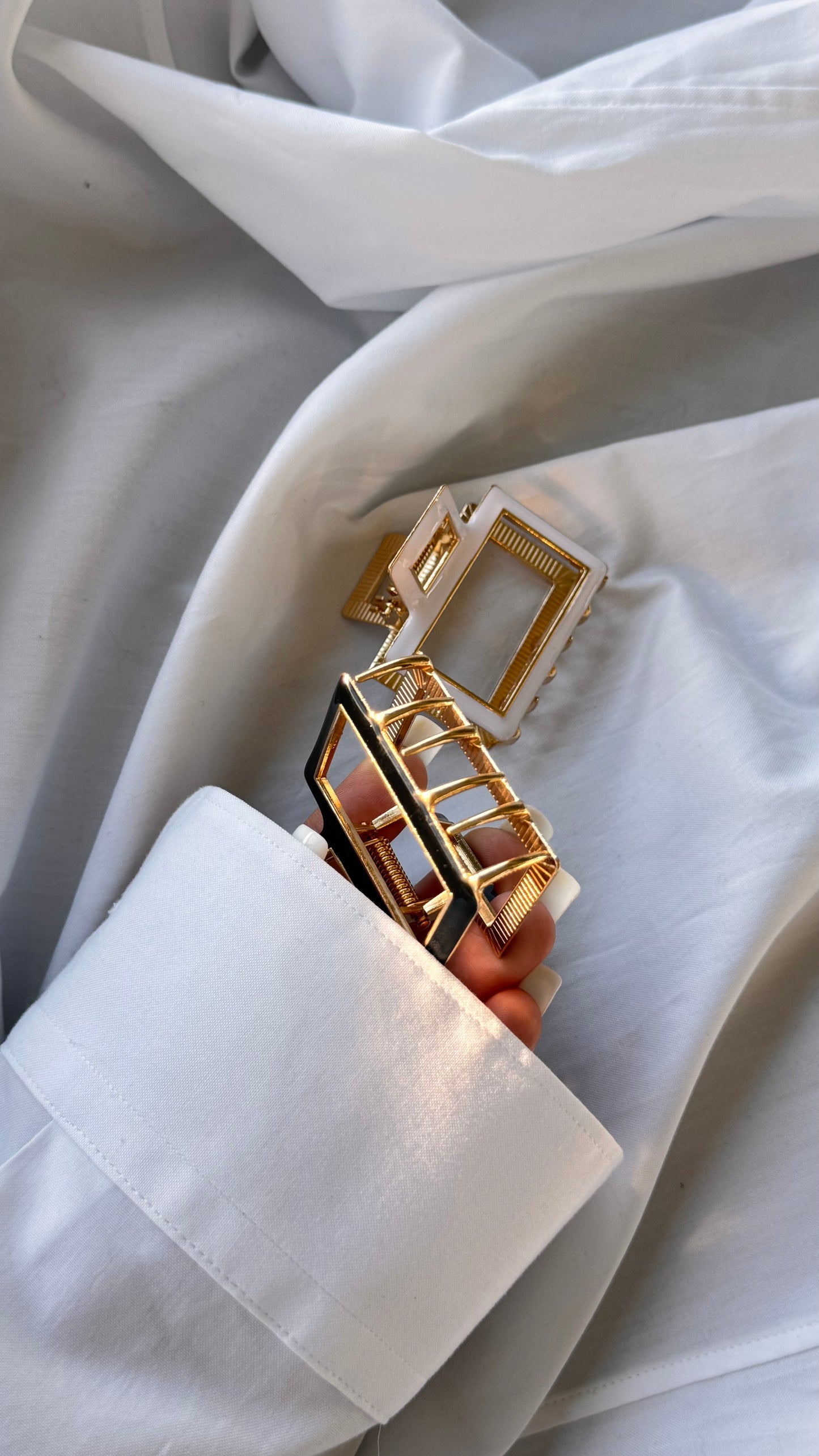 Gold Metal Mandallı Toka