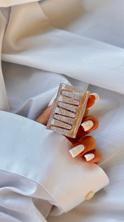 Simli Dikdörtgen Mandallı Toka