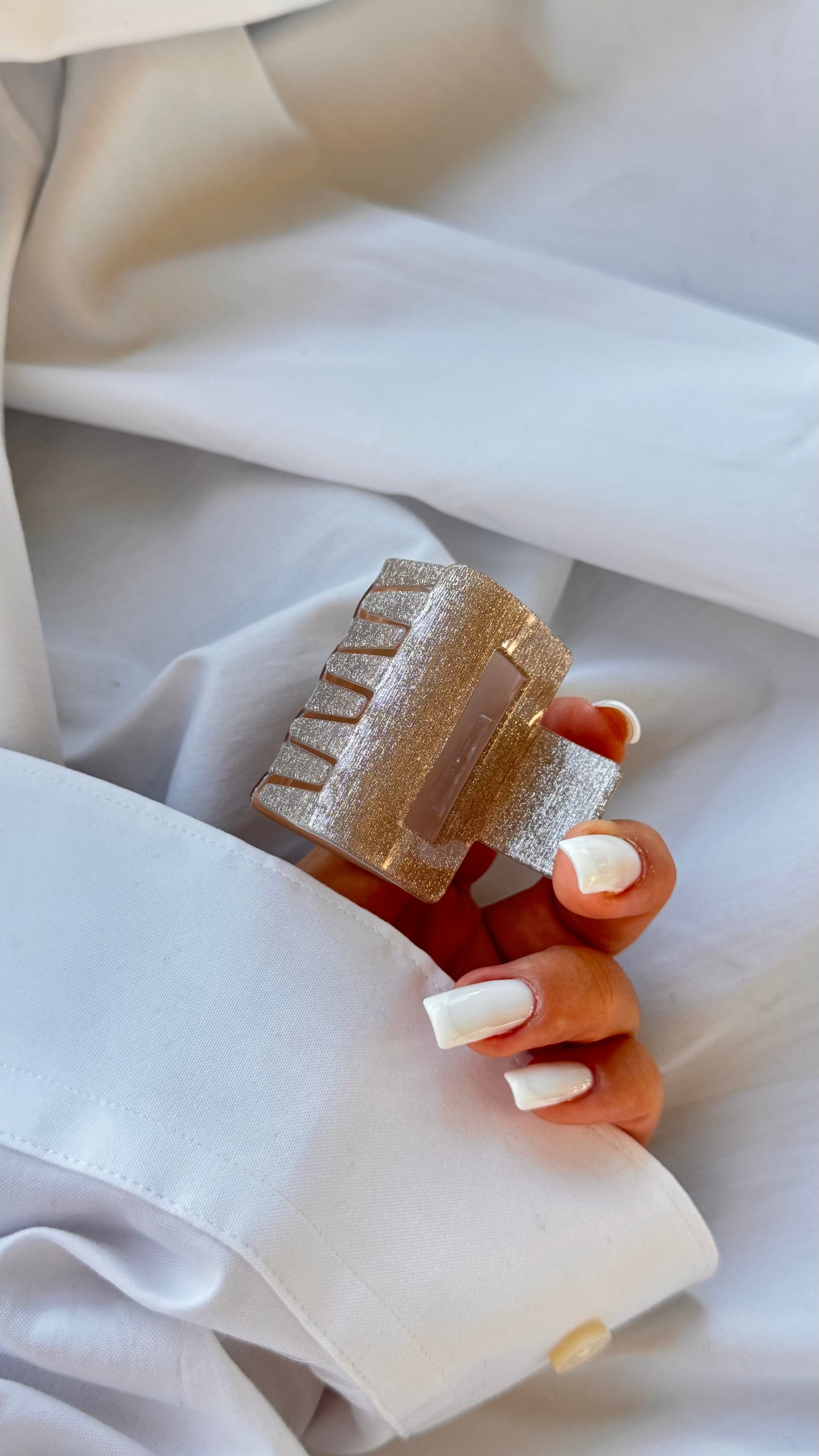 Simli Dikdörtgen Mandallı Toka