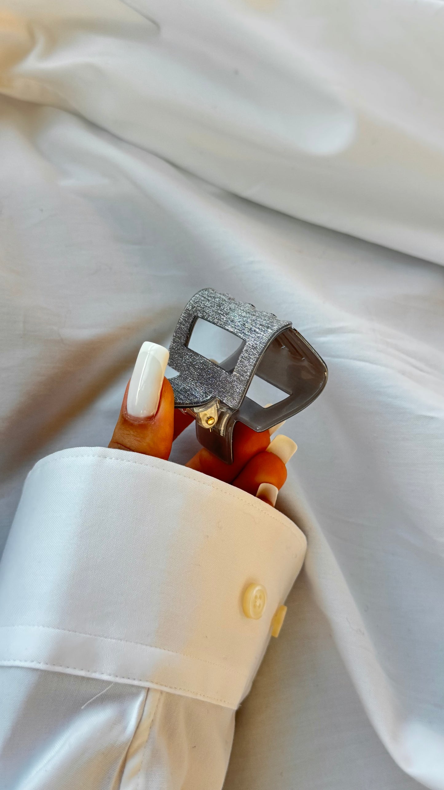 Simli Dikdörtgen Mandallı Toka