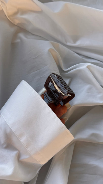 Simli Dikdörtgen Mandallı Toka