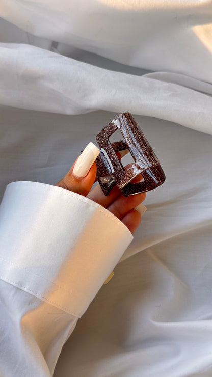 Simli Dikdörtgen Mandallı Toka