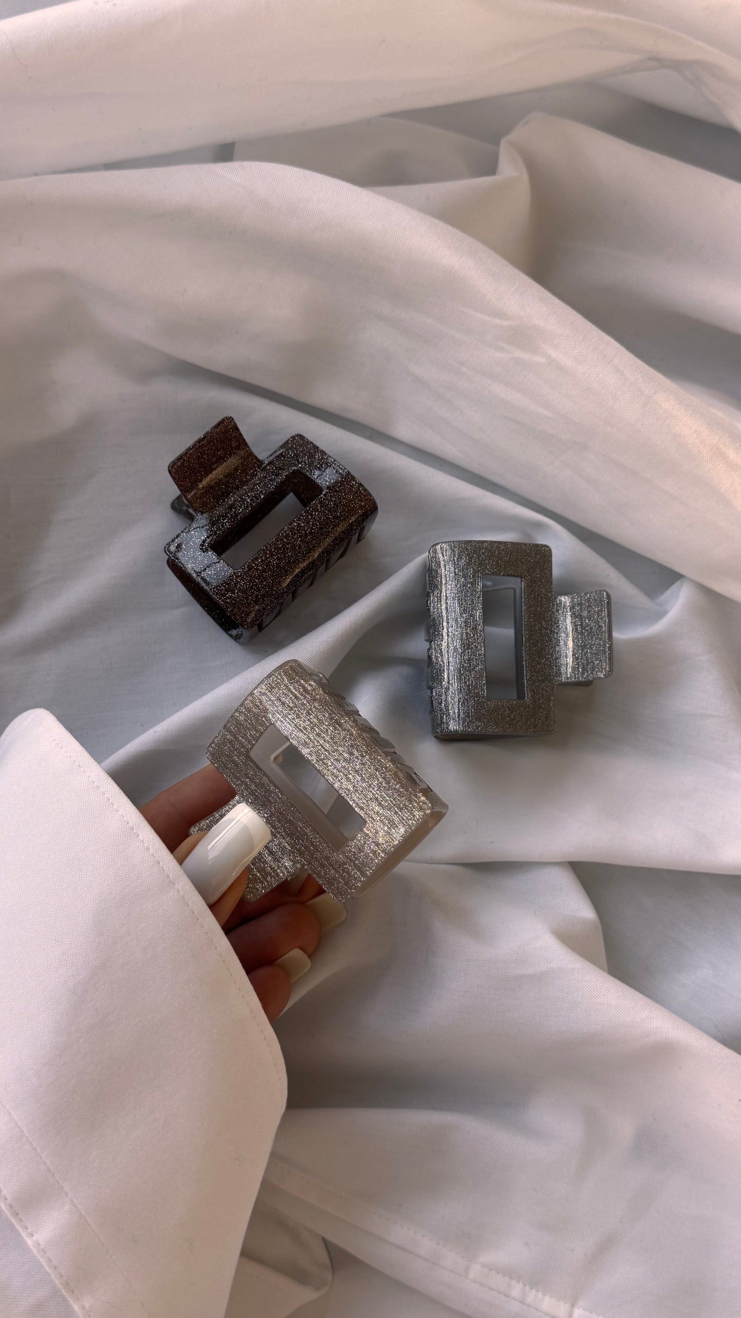 Simli Dikdörtgen Mandallı Toka