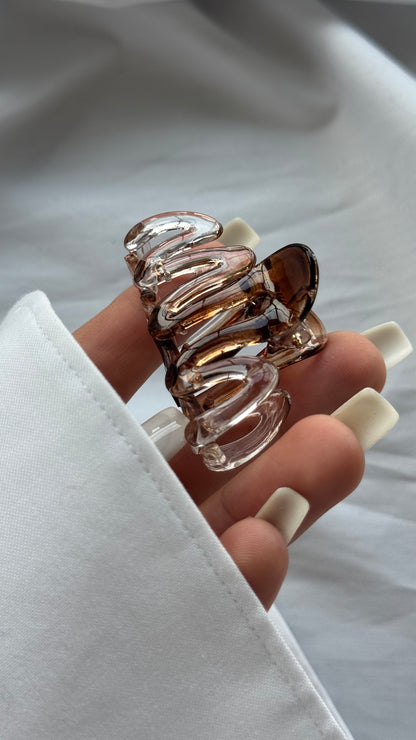 Üçlü Mini Zikzak Mandallı Toka Seti