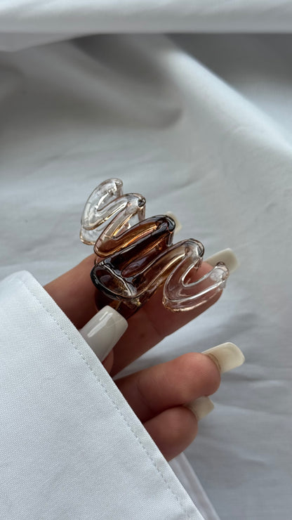 Üçlü Mini Zikzak Mandallı Toka Seti