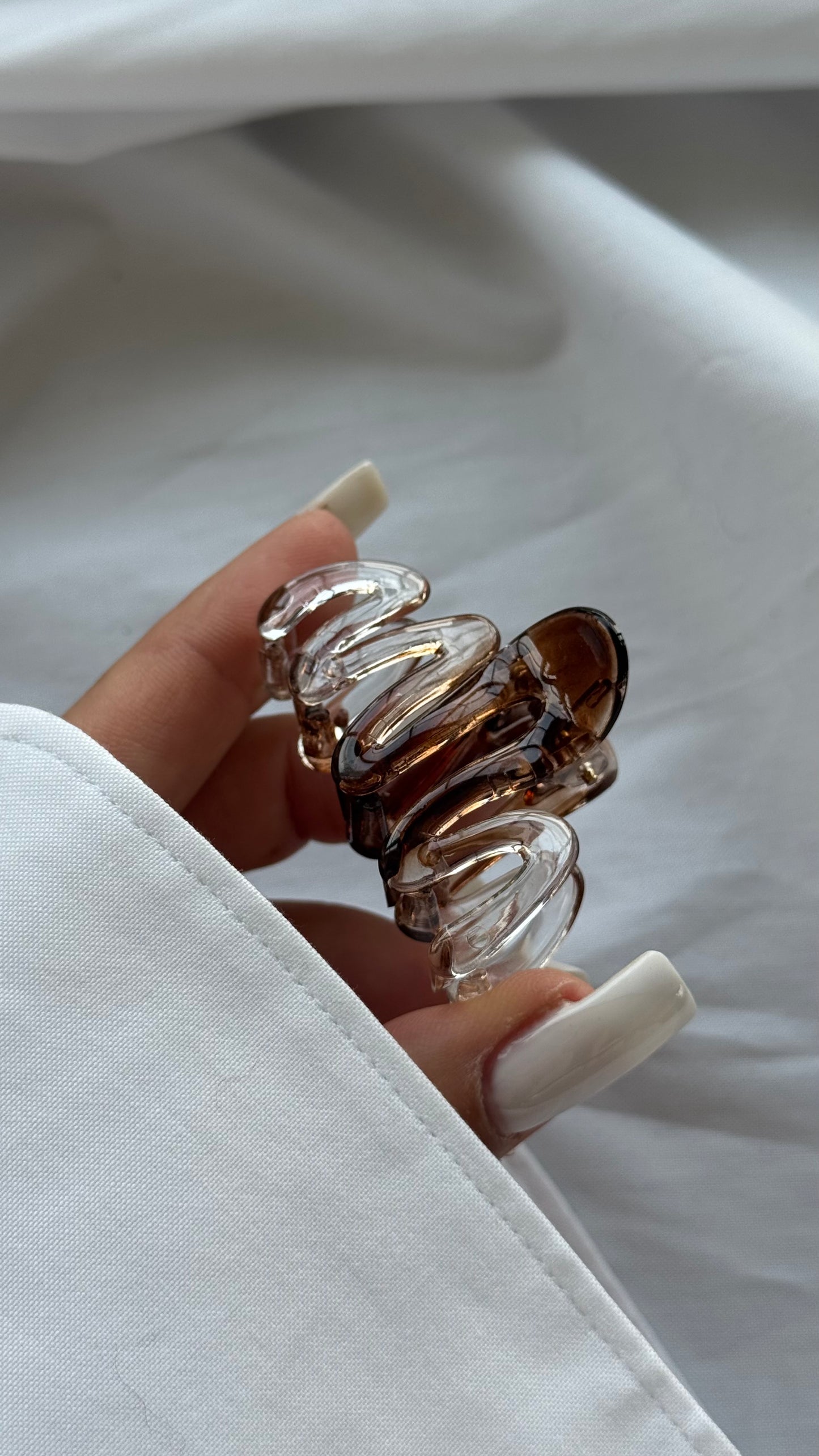 Üçlü Mini Zikzak Mandallı Toka Seti