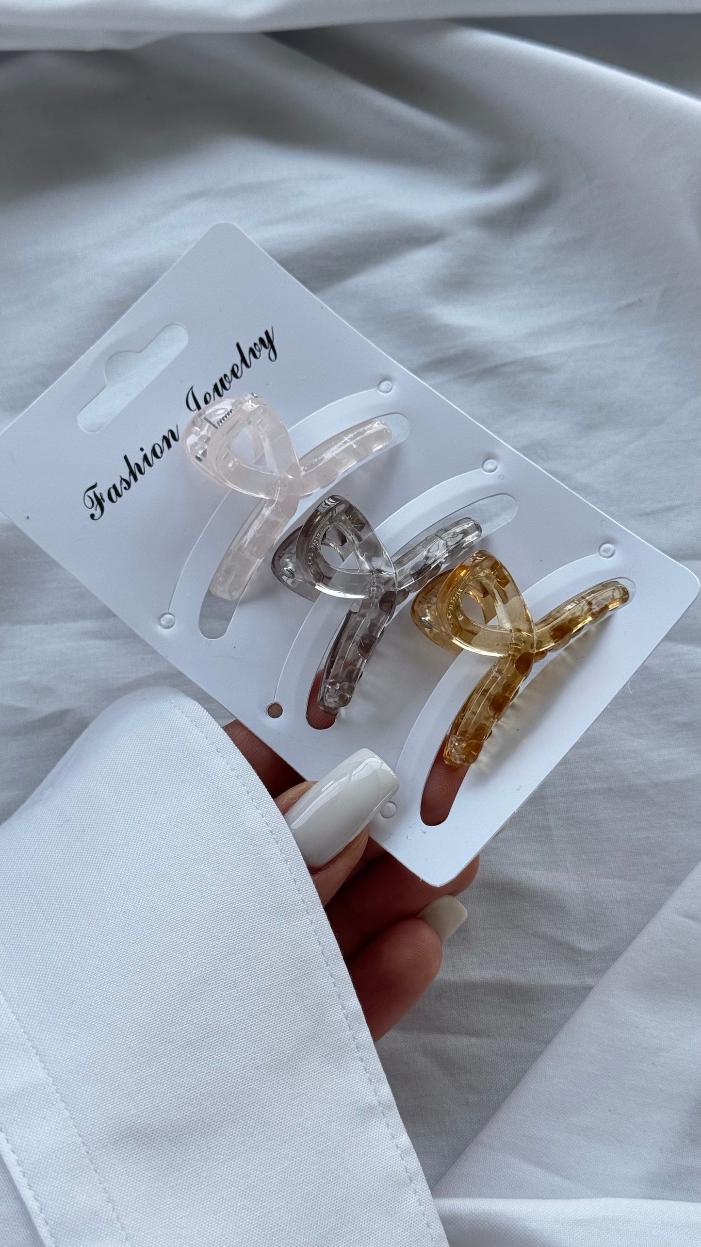 Üçlü Mini Spiral Mandallı Toka Seti