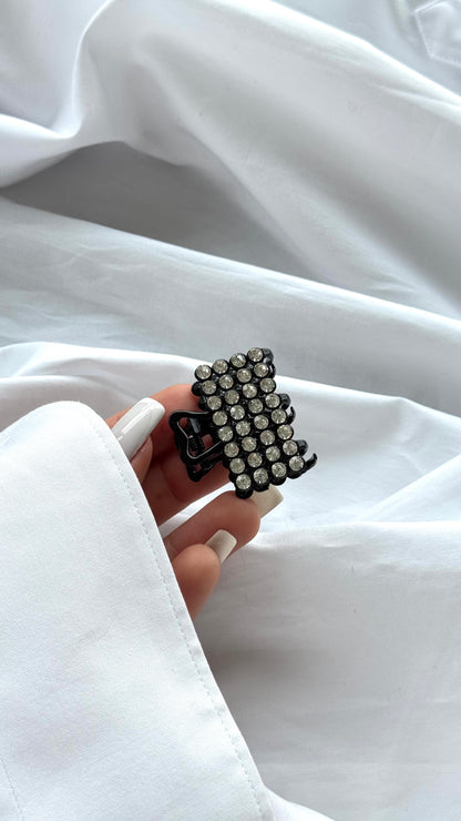 Kristal Taşlı Mandallı Toka